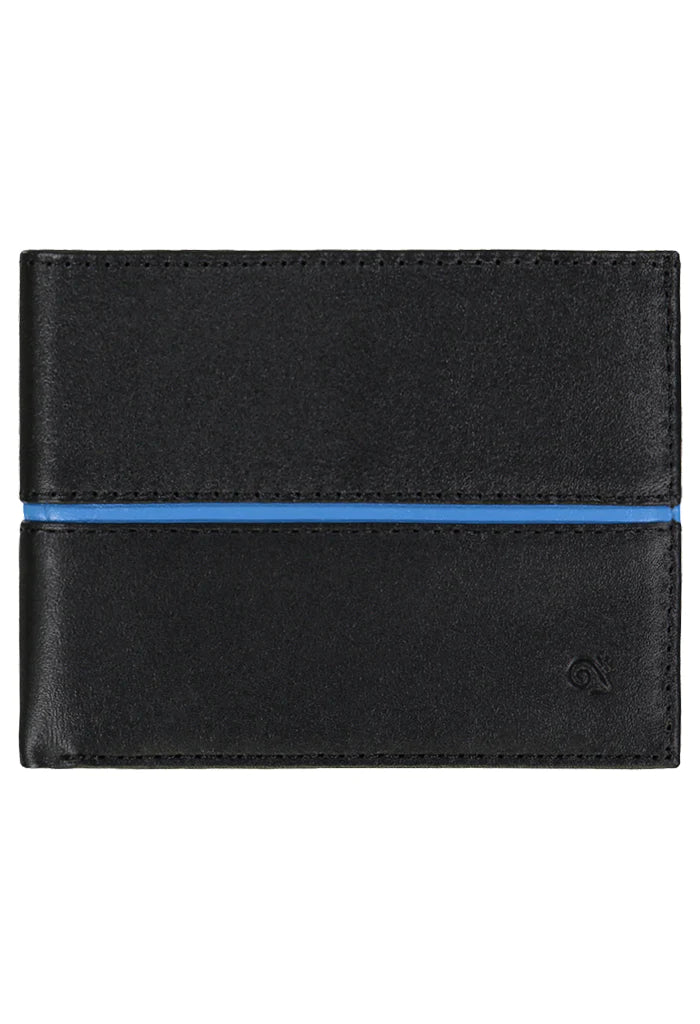 Calvin Klein- Saffiano Leather Slim Bifold Wallet - Crayon Blue