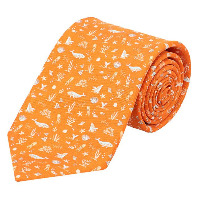 SILK TIE - GRAY WHALE – Pineda Covalin US