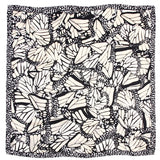 MONARCH BUTTERFLY LARGE SILK SCARF