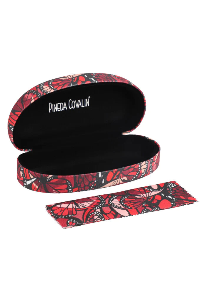 Pineda Covalin shops FLOWERS SUNGLASSES Reading glasses Case