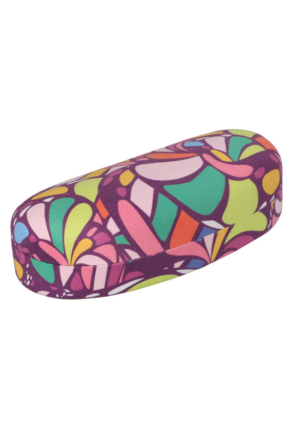 ABSTRACT BUTTERFLY SUNGLASSES CASE