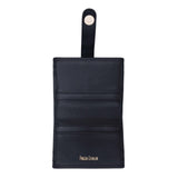 Pineda Covalin US Leather Card Holder Meent Engraved Butterfly