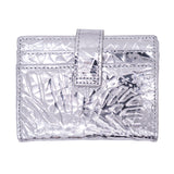 Pineda Covalin US Leather Card Holder Meent Engraved Butterfly