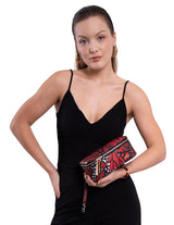 Pineda Covalin US Saffiano Cosmetic Bag Ikal Macro Butterfly