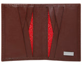 LEATHER CARD HOLDER - HUICHOL ART - Pineda Covalin US
