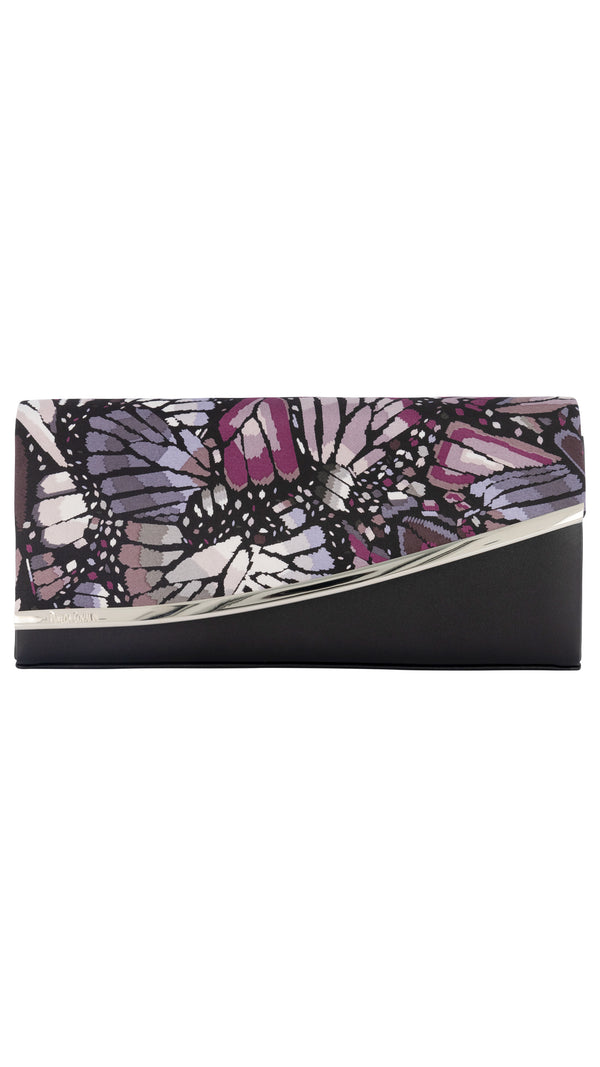 EMBROIDERED BUTTERFLY AKBAL CLUTCH