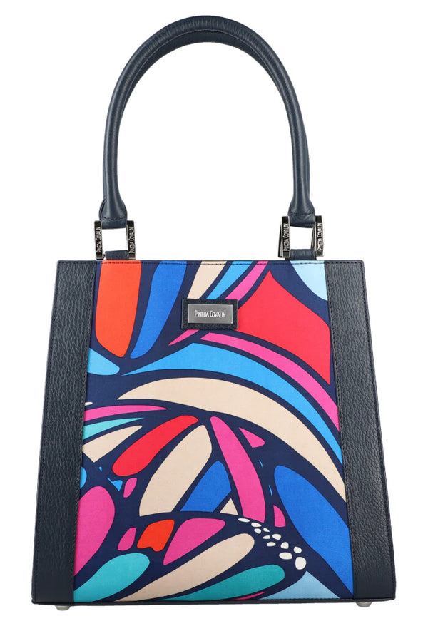 ABSTRACT BUTTERFLY P/MN YAAB BAG