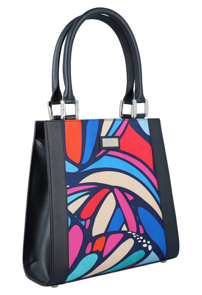 ABSTRACT BUTTERFLY P/MN YAAB BAG