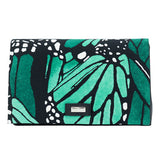 Clutch bag with butterfly pattern