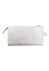 MULTI CHEEN VIN SAFF ENGRAVED CLUTCH WITH REMOVABLE STRAP