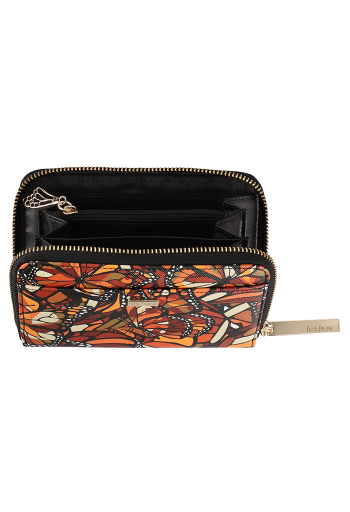 MEDIUM VI SAFF BUTTERFLY FLIGHT WALLET