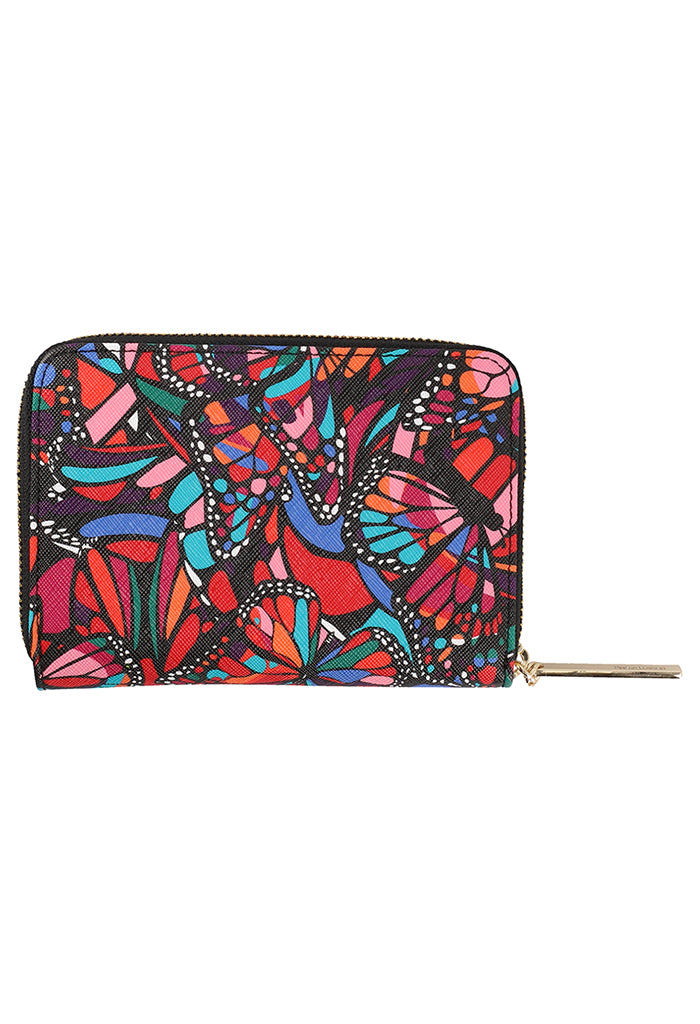 MEDIUM VI SAFF BUTTERFLY FLIGHT WALLET