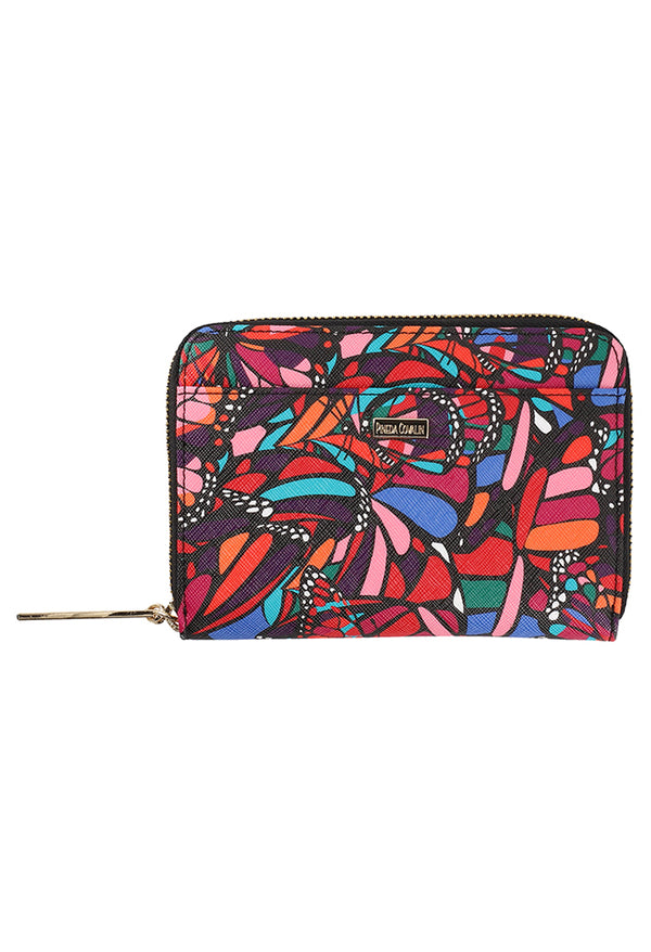 BUTTERFLY FLIGHT SAFFIANO WALLET