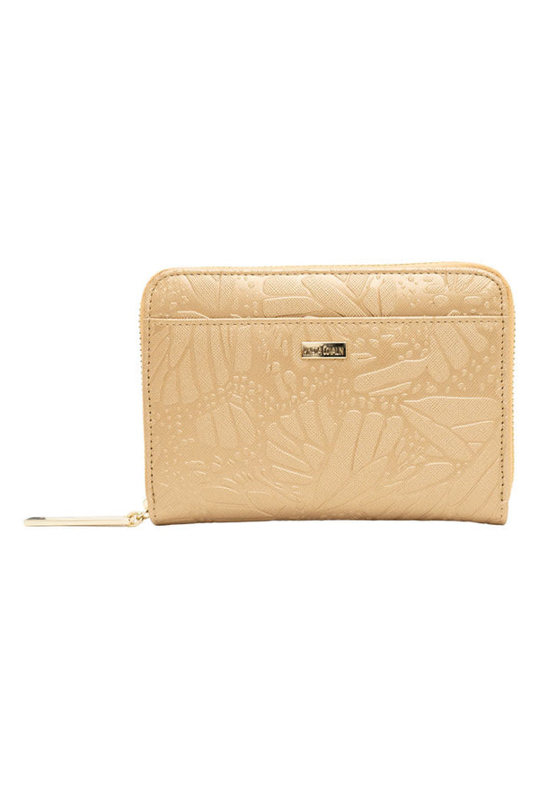 MEDIUM SAFFIANO WALLET ENGRAVED BUTTERFLY