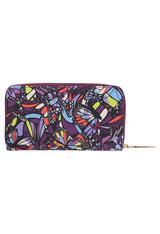 LARGE WALLET VI SAFF BUTTERFLY FLIGHT