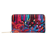 Pineda Covalin US Saffiano Large Wallet Ephemeral Art