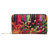 Pineda Covalin US Saffiano Large Wallet Ephemeral Art