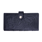 Pineda Covalin US Leather Large Wallet Xook Engraved Butterfly