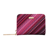 Pineda Covalin US Small Saffiano Wallet Kib Pre-Hispanic Frets
