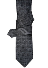 JACQUARD SILK TIE - STONE OF THE SUN - Pineda Covalin US