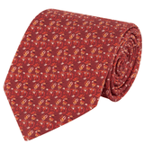 THE DAY OF THE DEAD TIE – COLORFUL SUGAR SKULL NECKTIE FOR MEN – FESTIVE HALLOWEEN ACCESSORY - Pineda Covalin US