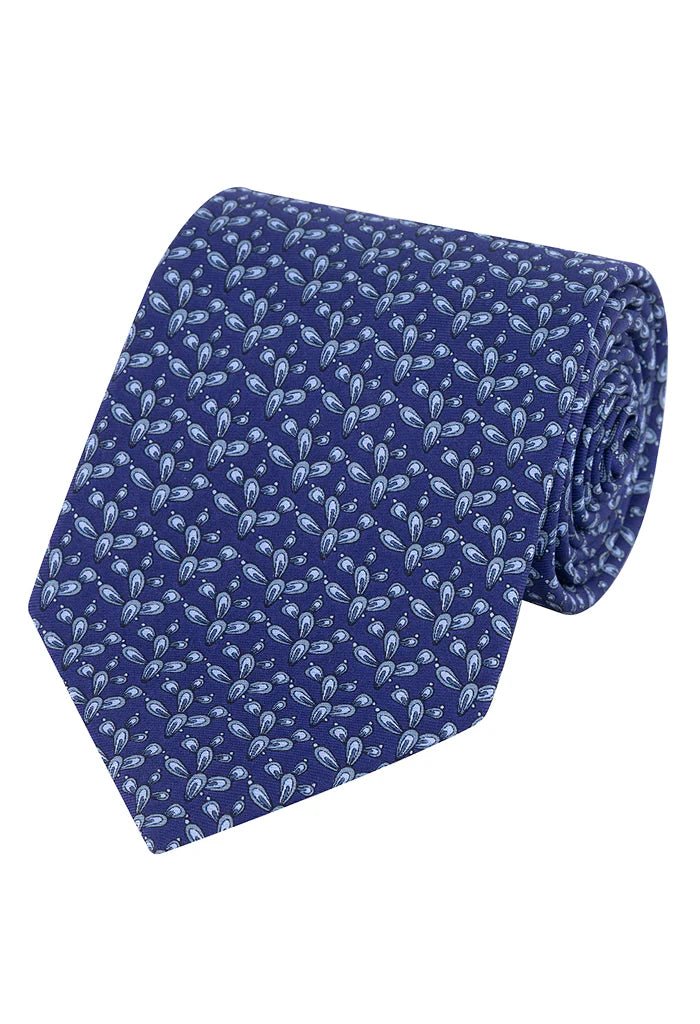 Nopales Silk Tie – Mexican Heritage & Elegance – Pineda Covalin US