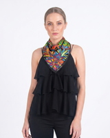 SMALL SILK SCARF - CACTI SANCTUARY