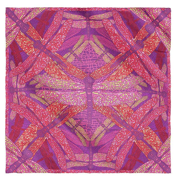 DRAGONFLY LARGE SCARF – LIGHTWEIGHT WRAP FOR WOMEN WITH NATURE INSPIRED DESIGN - Pineda Covalin US