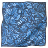 LARGE SILK SCARF BUTTERFLY FLIGHT – LIGHTWEIGHT FASHION SCARF WITH COLORFUL BUTTERFLY PRINT - Pineda Covalin US