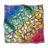 Pineda Covalin US Large Silk Scarf Macro Butterfly Pride