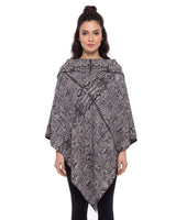 SILK PONCHO - TEOTIHUACAN