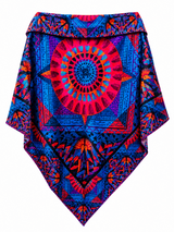 SILK PONCHO - CENOTE
