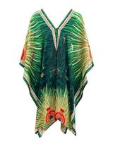 Pineda Covalin US Jacquard Silk Huipil Feather Art