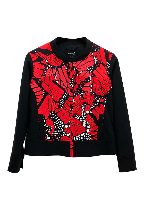 MACRO BUTTERFLY OKOMEJ BOMBER JACKET