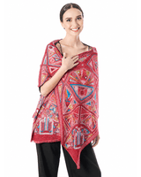 CHIFFON SILK SHAWL – ART DECO - Pineda Covalin US