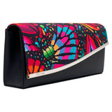 CLUTCH BAG - EMBROIDERED BUTTERFLY - Pineda Covalin US