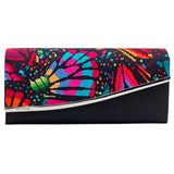 CLUTCH BAG - EMBROIDERED BUTTERFLY - Pineda Covalin US