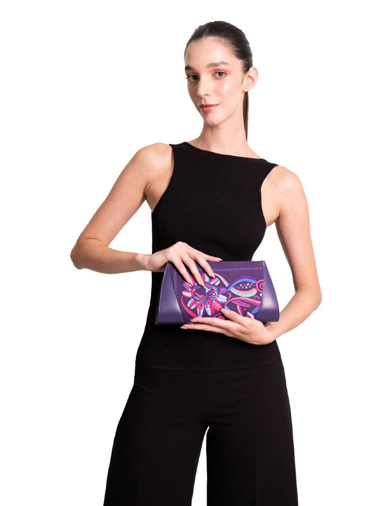 CLUTCH BAG - QUETZALCOATL - Pineda Covalin US