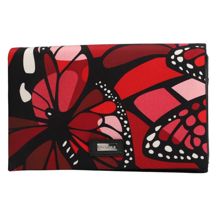 CLUTCH BAG WITH REMOVABLE CHAIN - BUTTERFLY FLIGHT - Pineda Covalin US