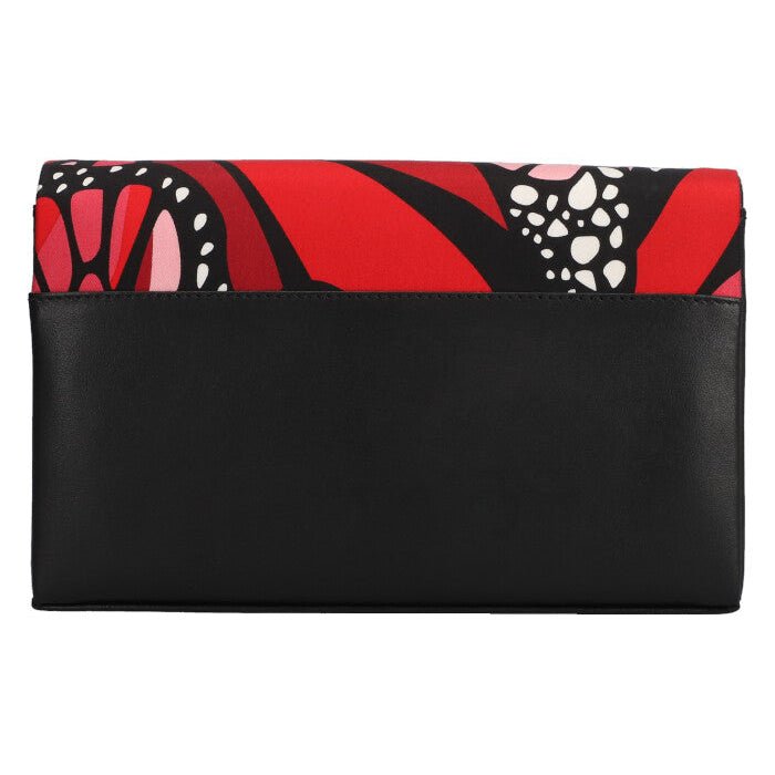 CLUTCH BAG WITH REMOVABLE CHAIN - BUTTERFLY FLIGHT - Pineda Covalin US