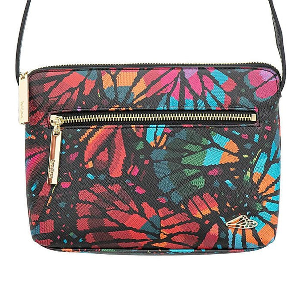 CROSSBODY BAG - EMBROIDERY BUTTERFLY - Pineda Covalin US