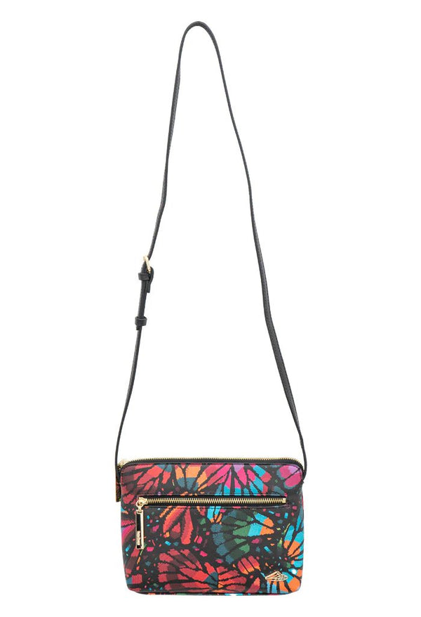 CROSSBODY BAG - EMBROIDERY BUTTERFLY - Pineda Covalin US