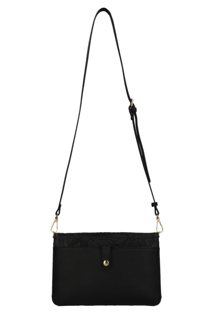 CROSSBODY BAG - ENGRAVED BUTTERFLY - Pineda Covalin US
