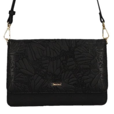 CROSSBODY BAG - ENGRAVED BUTTERFLY - Pineda Covalin US
