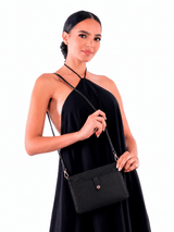 CROSSBODY BAG - ENGRAVED BUTTERFLY - Pineda Covalin US