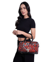 CYLINDRICAL DUFFLE BAG - CHIMAAL MACRO BUTTERFLY - Pineda Covalin US