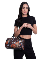 CYLINDRICAL DUFFLE BAG - CHIMAAL MACRO BUTTERFLY - Pineda Covalin US