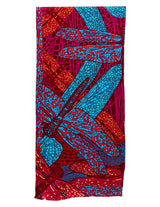 DOUBLE SIDED LONG SCARF - DRAGONFLY - Pineda Covalin US