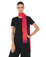 DOUBLE - SIDED LONG SCARF – MEXICAN GODDESSES - Pineda Covalin US