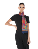 DOUBLE - SIDED LONG SCARF – MEXICAN GODDESSES - Pineda Covalin US